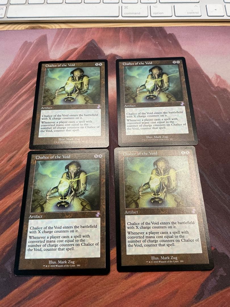 MTG 虚空の杯(旧枠) 英語4枚セット 虚空の杯英語4枚