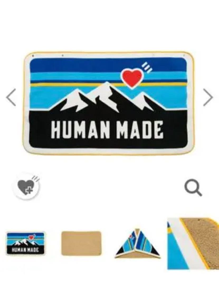 Human made Fleece Blanket フリース ブランケット - メルカリ