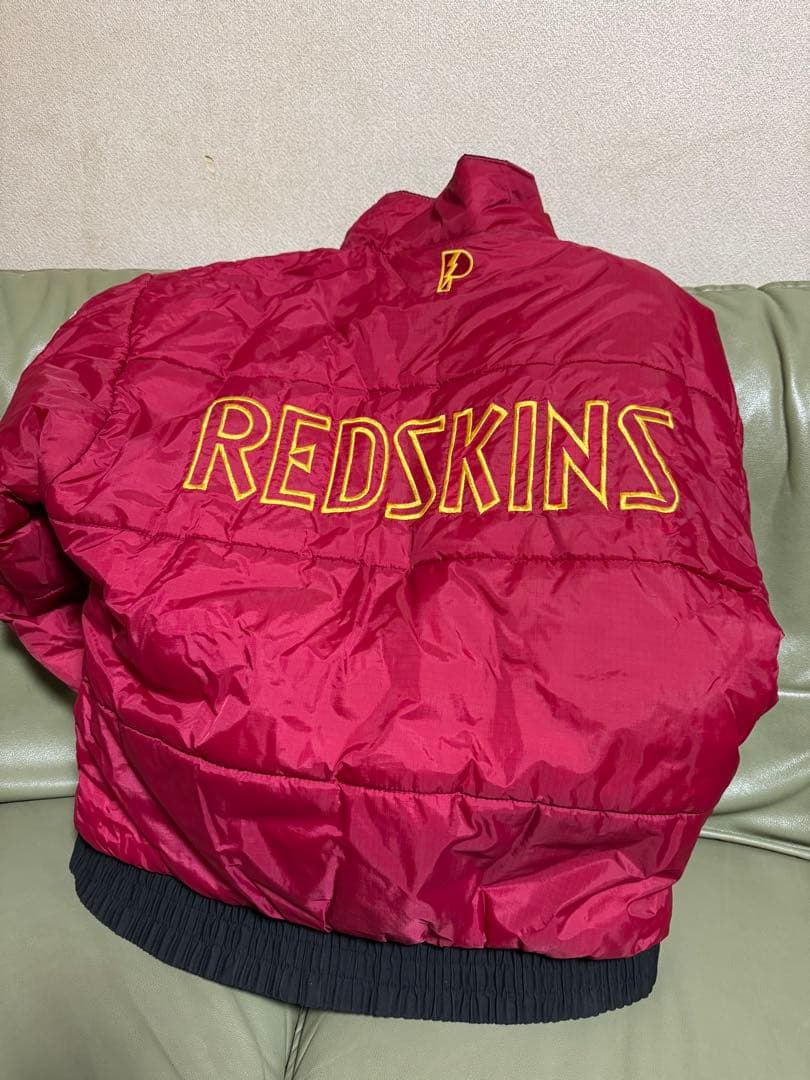 激レア 古着 RED SKINS ウォームアップジャケット - メルカリ
