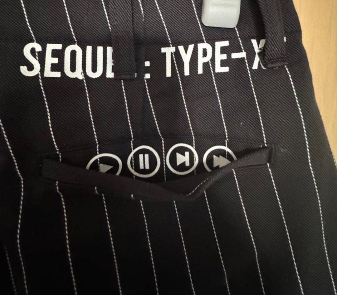 sequel TYPE-XF ブラックストライプ Sサイズ WEEKEND