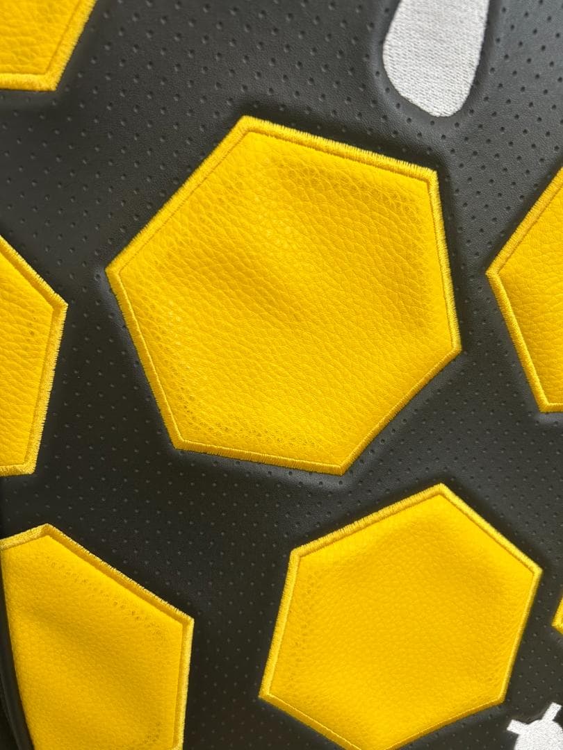 RODDIO ゴルフバッグ ハニカム ブラック×イエロー 019