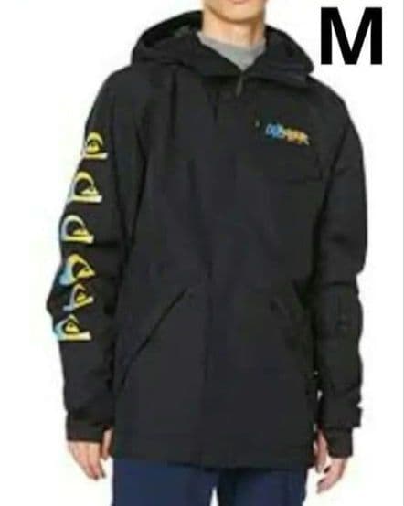 のあ。クイックシルバー スキースノーウェア メンズMサイズブラック QUIKSILVER/クイックシルバー メンズ スノーウェア パンツ SNOW DOWN