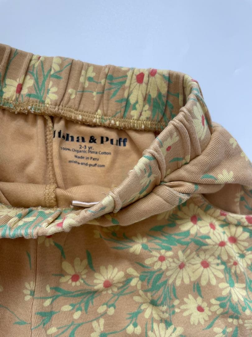 misha and puff 花鉄パンツ 2y mishaandpuff 花鉄 パンツ 3y