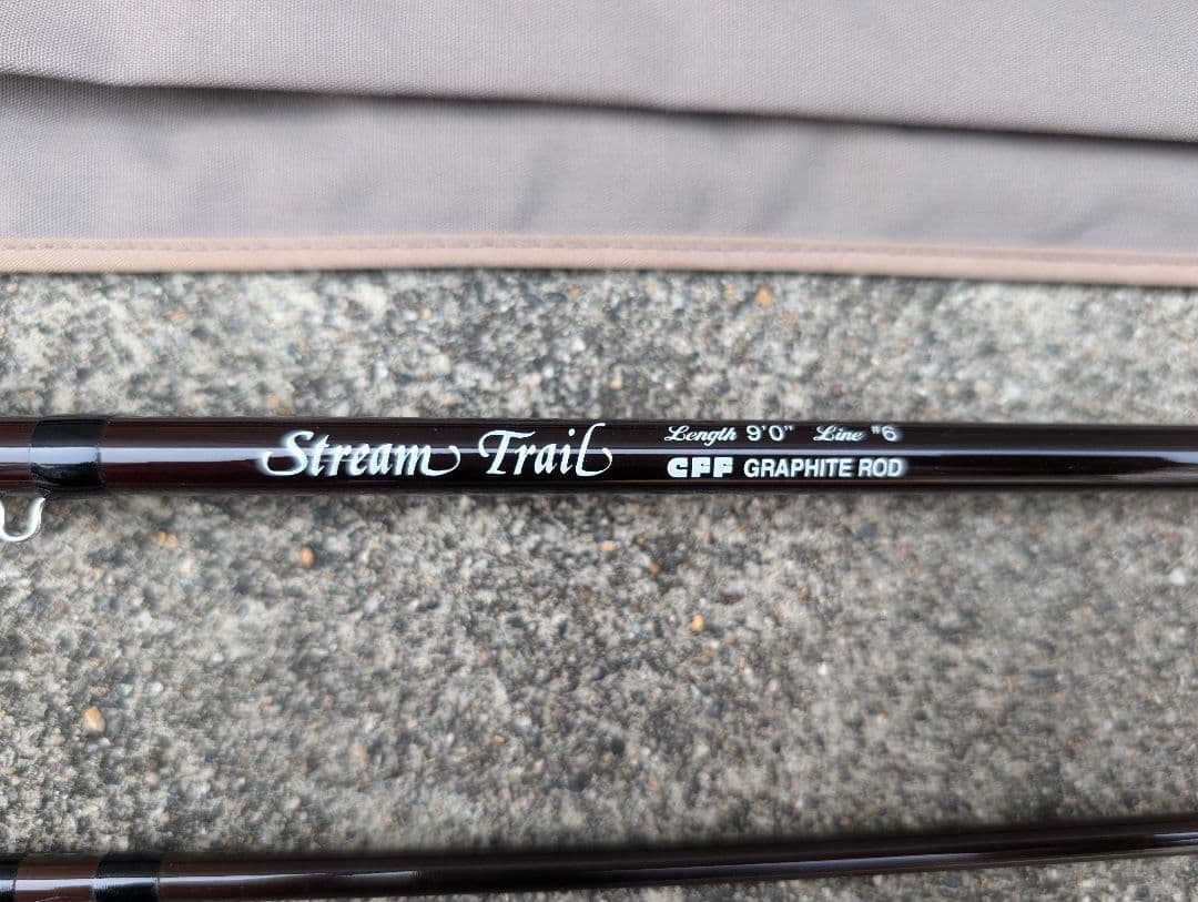 Caps STREAM TRAIL CFF 釣竿 グラファイトロッド - メルカリ