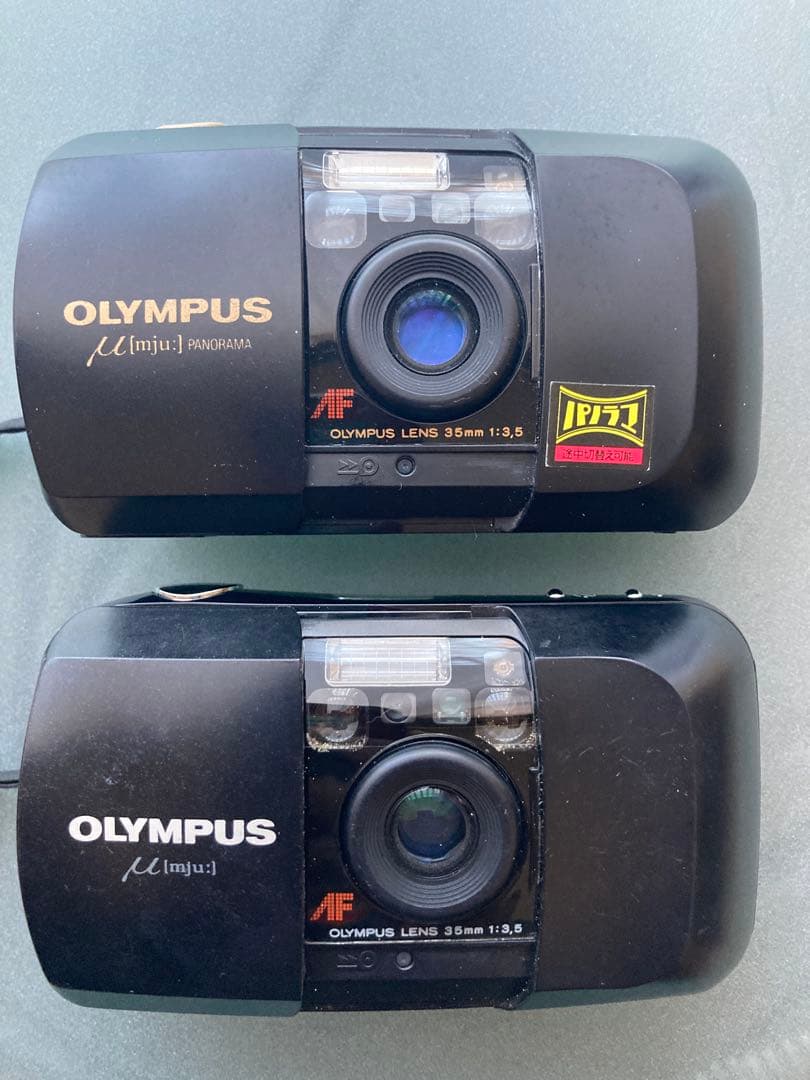 OLYMPUS μ[mju:]のパノラマとノーマルの2台セット μ（ミュー）シリーズ：μ（ミュー）-II 80 VF：カメラ製品：カメラ製品