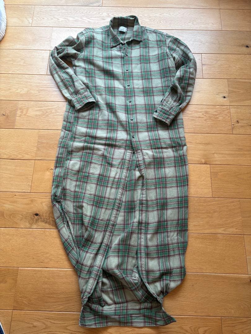 mihara yasuhiro ミハラヤスヒロ　ネルシャツ　サイズS MIHARA YASUHIRO(ミハラヤスヒロ) / 24SS/Vintage-like Check Shirt