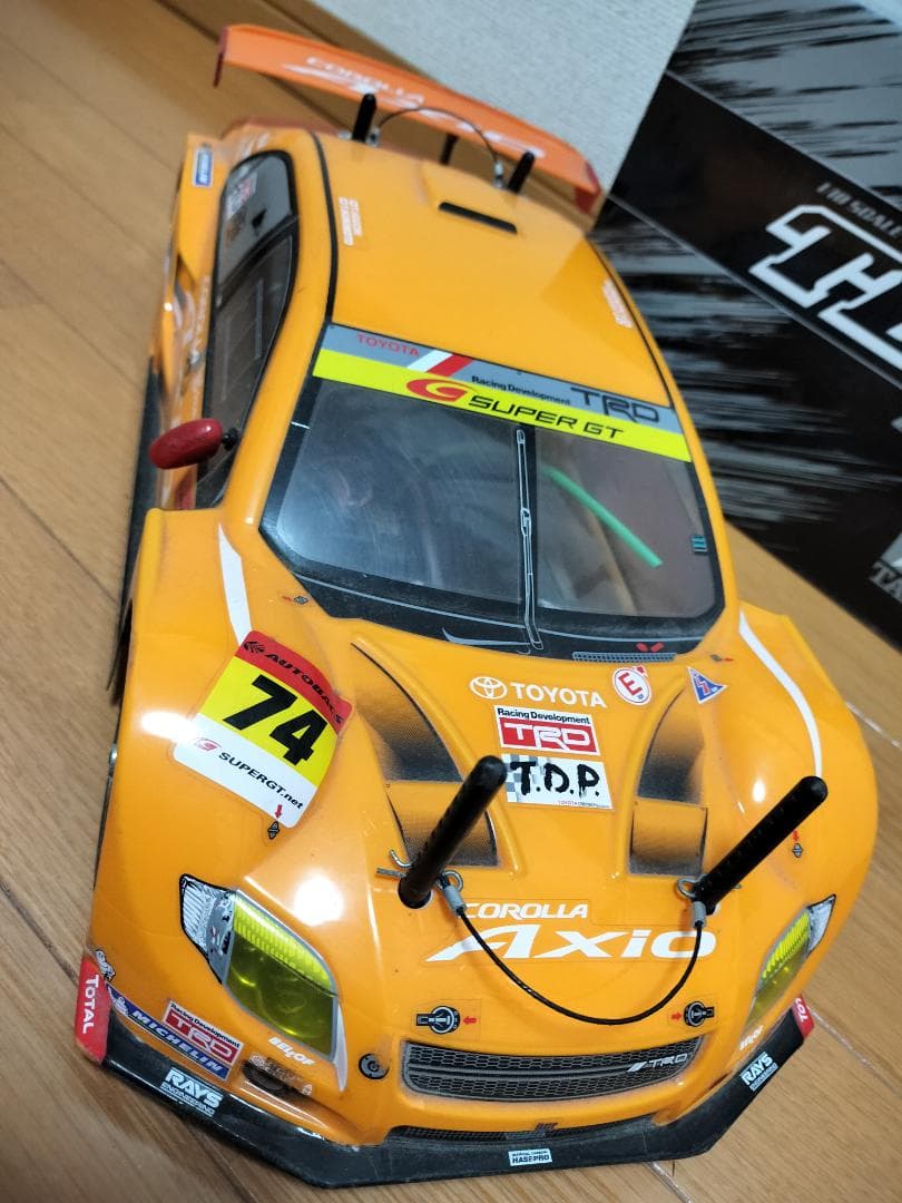 Tamiya TB-03R カローラアクシオボディ 12.5Tブラシレス - メルカリ