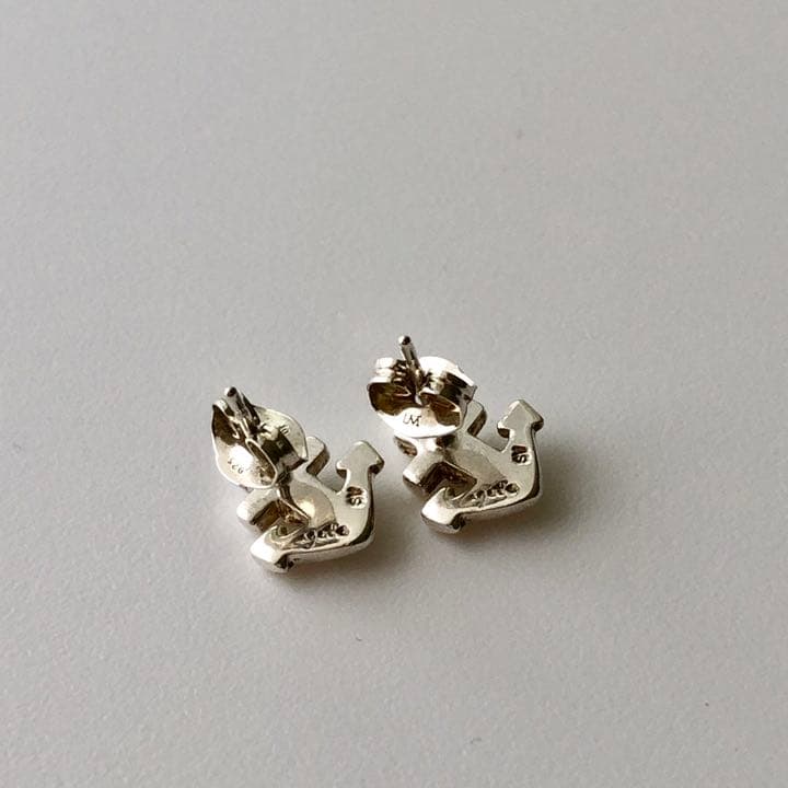 agete アガット ピアス シルバー 925 刻印 - メルカリ