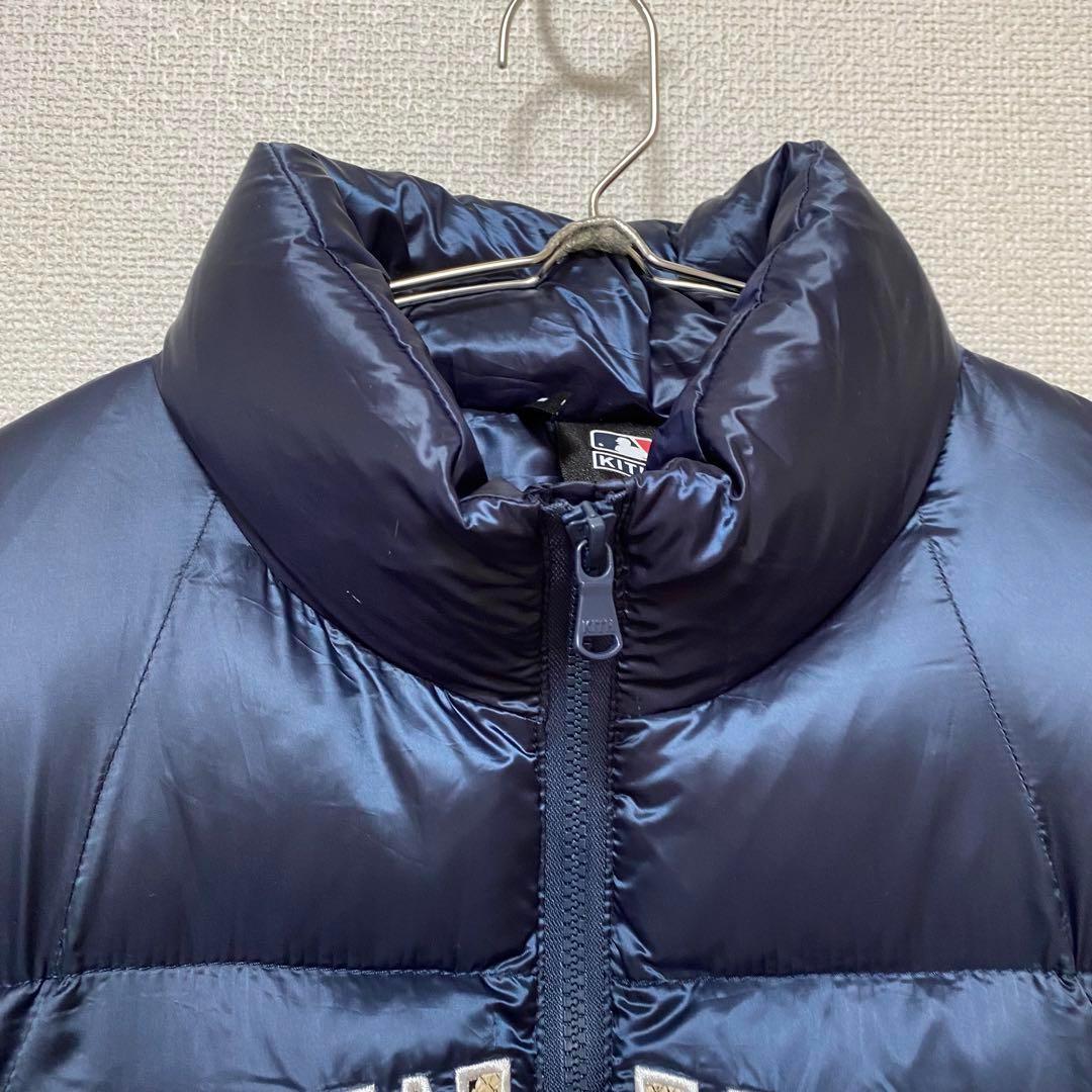 ✨未使用✨タグ付き【キス】 MLBコラボ ダウンジャケット スネークロゴ