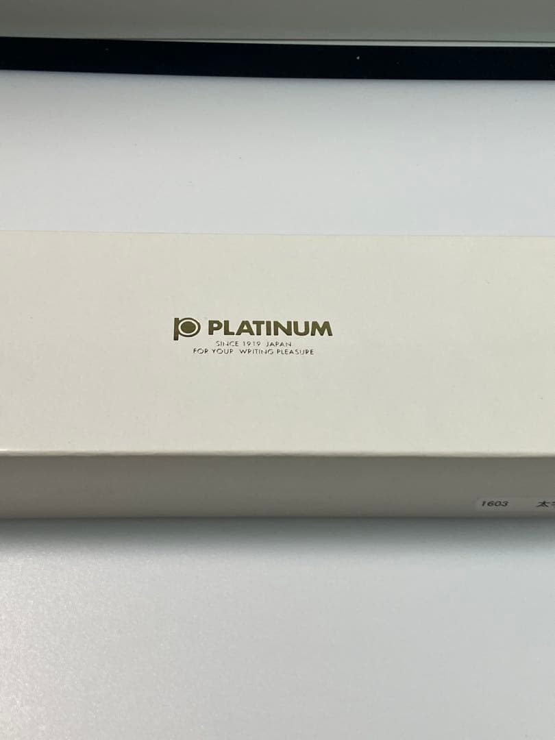 初期ロット PLATINUM #3776 センチュリー ニース リラ B-nib