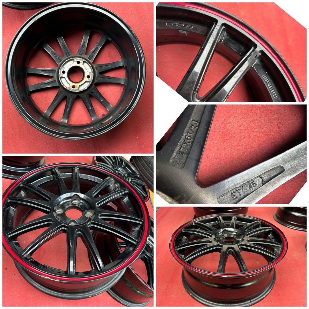 HotStuff Cross Speed 軽量17インチX 6.5J +45