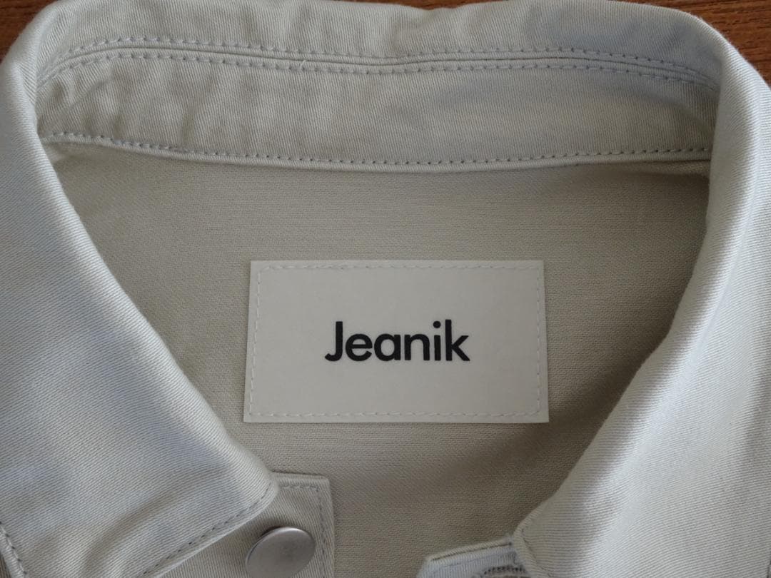 Jeanik サテン XS ベージュ 3rd Gジャン トラッカージャケット