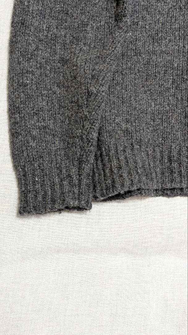 L.L.Bean エルエルビーン セーター USA製 チャコールグレー M