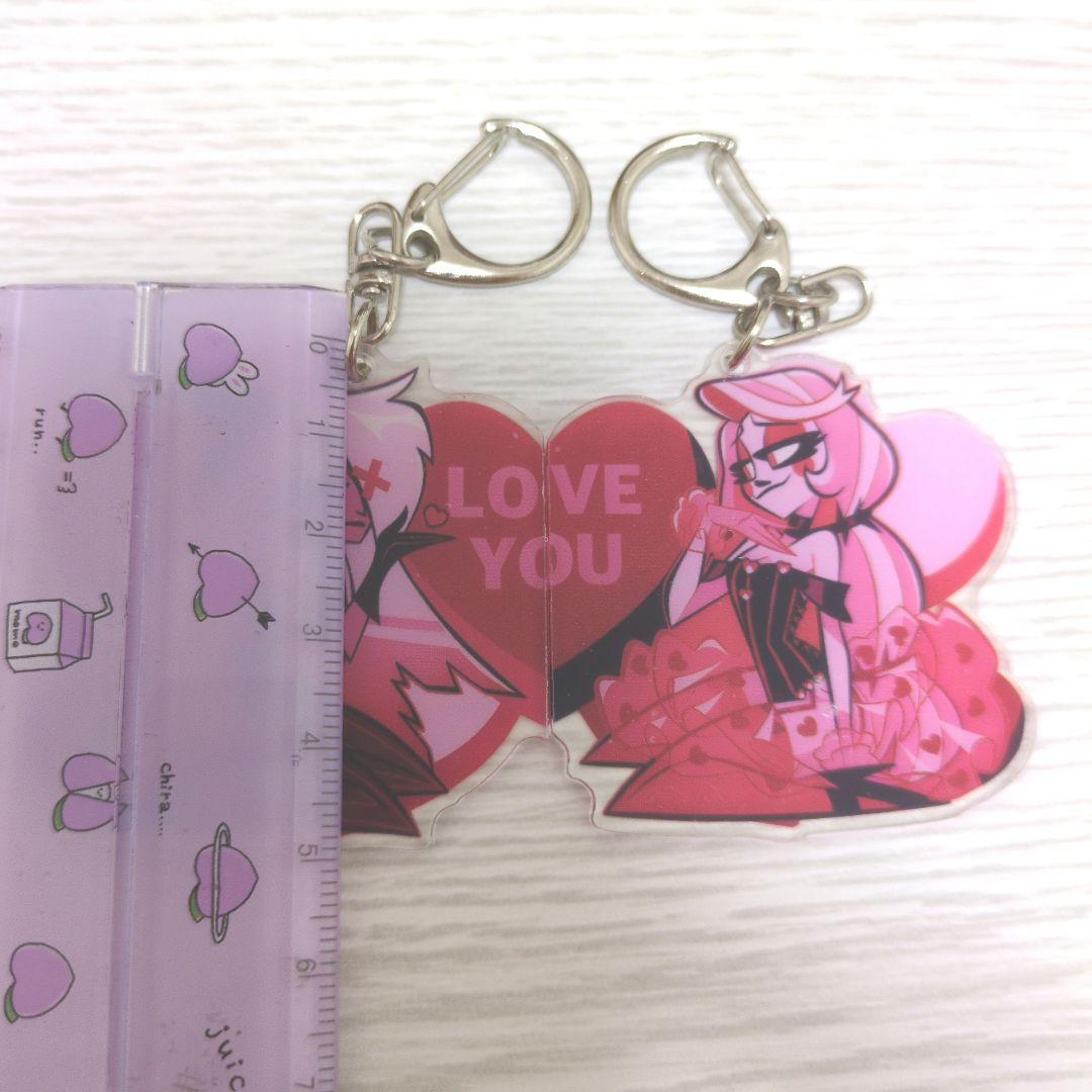 ハズビンホテル バレンタイン アクリルキーホルダー 4セット 全種類