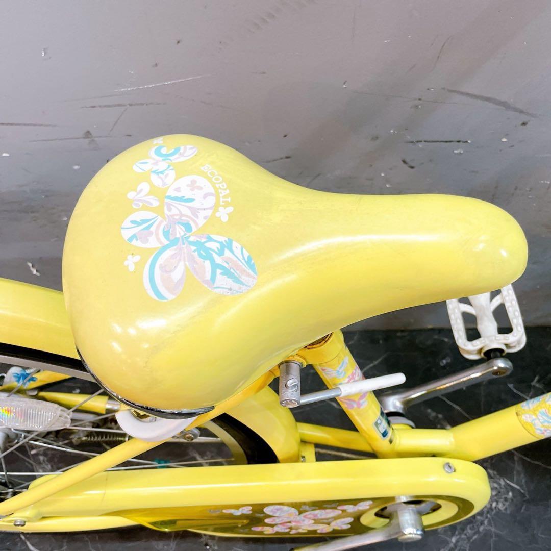 【938】《関西 引き取り》子供用自転車 ブリヂストン ECOPAL イエロー