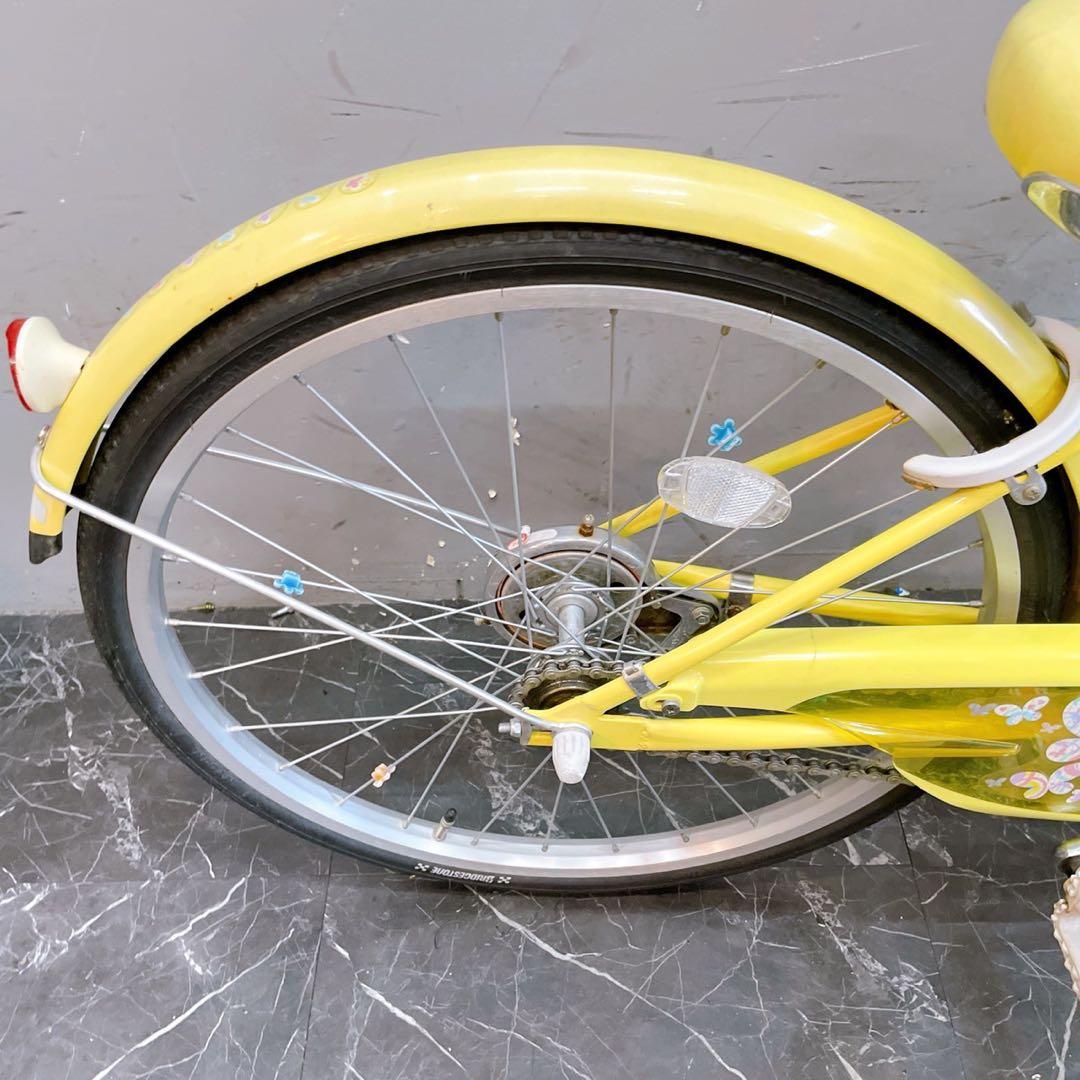 【938】《関西 引き取り》子供用自転車 ブリヂストン ECOPAL イエロー