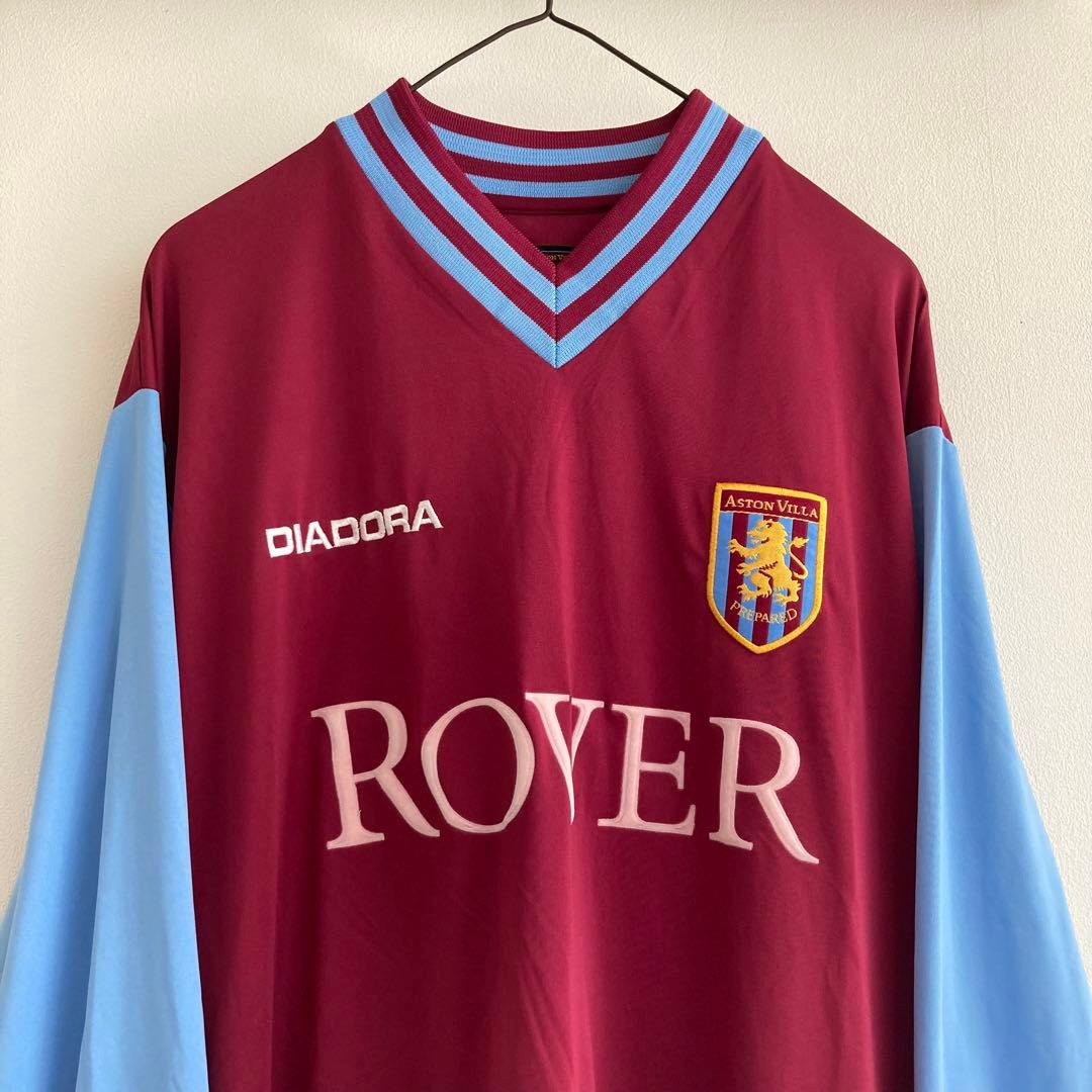 アストンヴィラ サッカー ユニフォーム ディアドラ ROVER 長袖 02/03