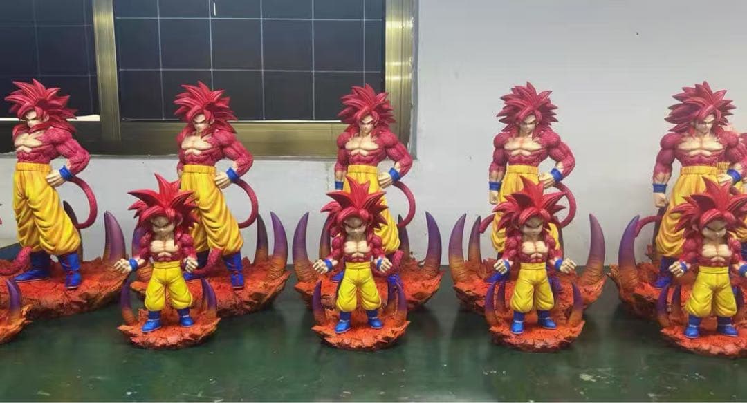 ドラゴンボール 孫悟空 ガレキ ガレージキット スタチューX③④③