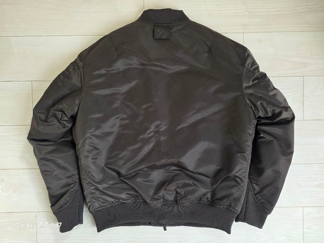 新品】ユニクロ +J ハイブリッドダウンオーバーサイズMA-1（M グレー