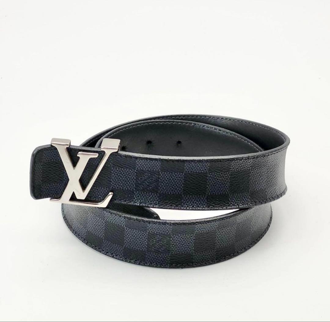 ルイヴィトン サンチュール ダミエグラフィット ベルト LVロゴ