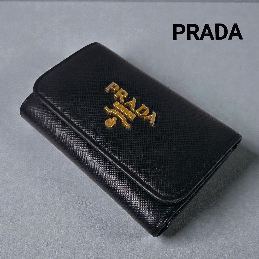 良品✨️　PRADA　プラダ　サフィアーノ マルチカラー　4連キーケース 楽天市場】プラダ キーケース サフィアーノマルチカラー レディース