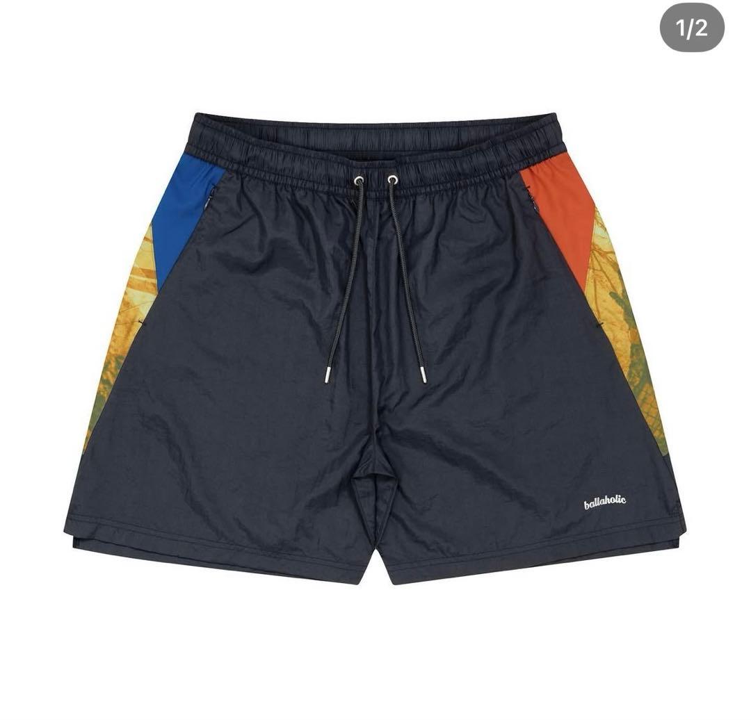 ballahoric ショートパンツ Basic Zip Shorts (black/white) – ballaholicオンラインショップ
