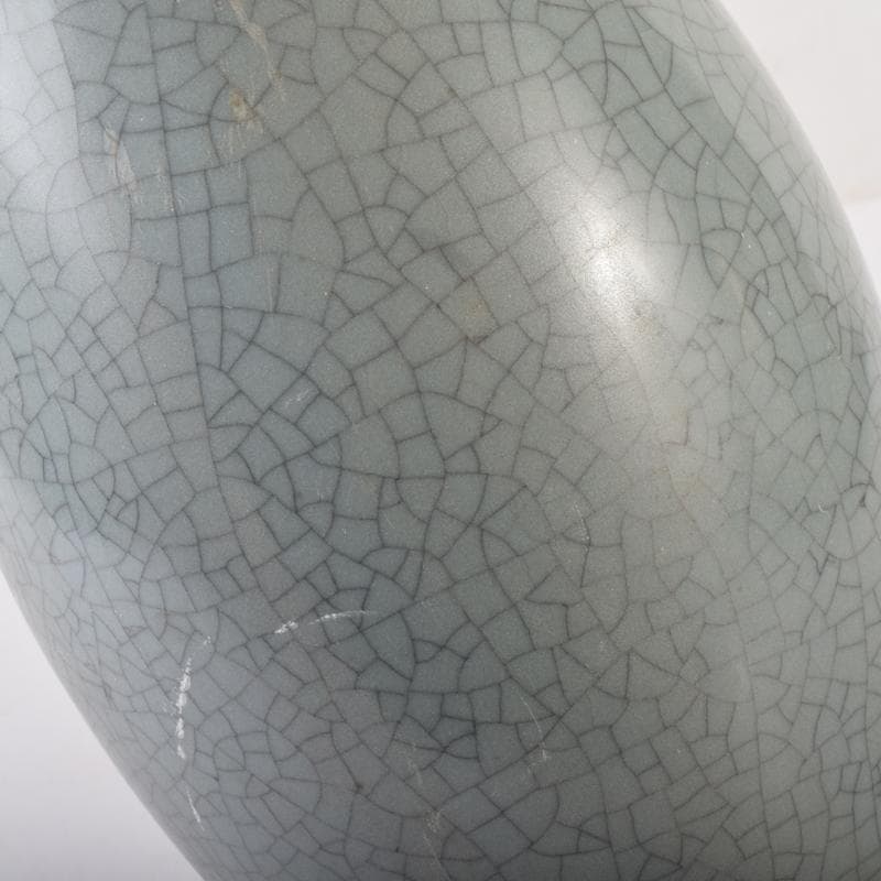 中国 南宋 官窯 青磁 金糸鉄線 貫耳双耳瓶 C 7058A - メルカリ