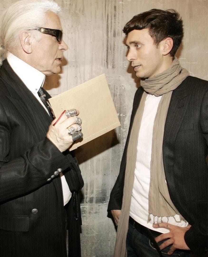 Dior Homme SS05 フリンジ スカーフ ストール 人気