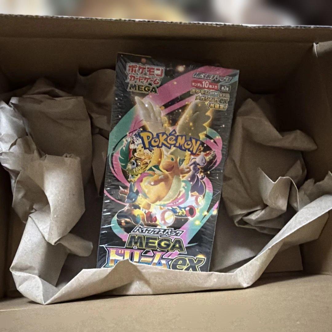 ポケモンカードゲーム　MEGAドリームex シュリンク付1box 楽天市場】シュリンクつき ハイクラスパック MEGAドリームex ポケモン