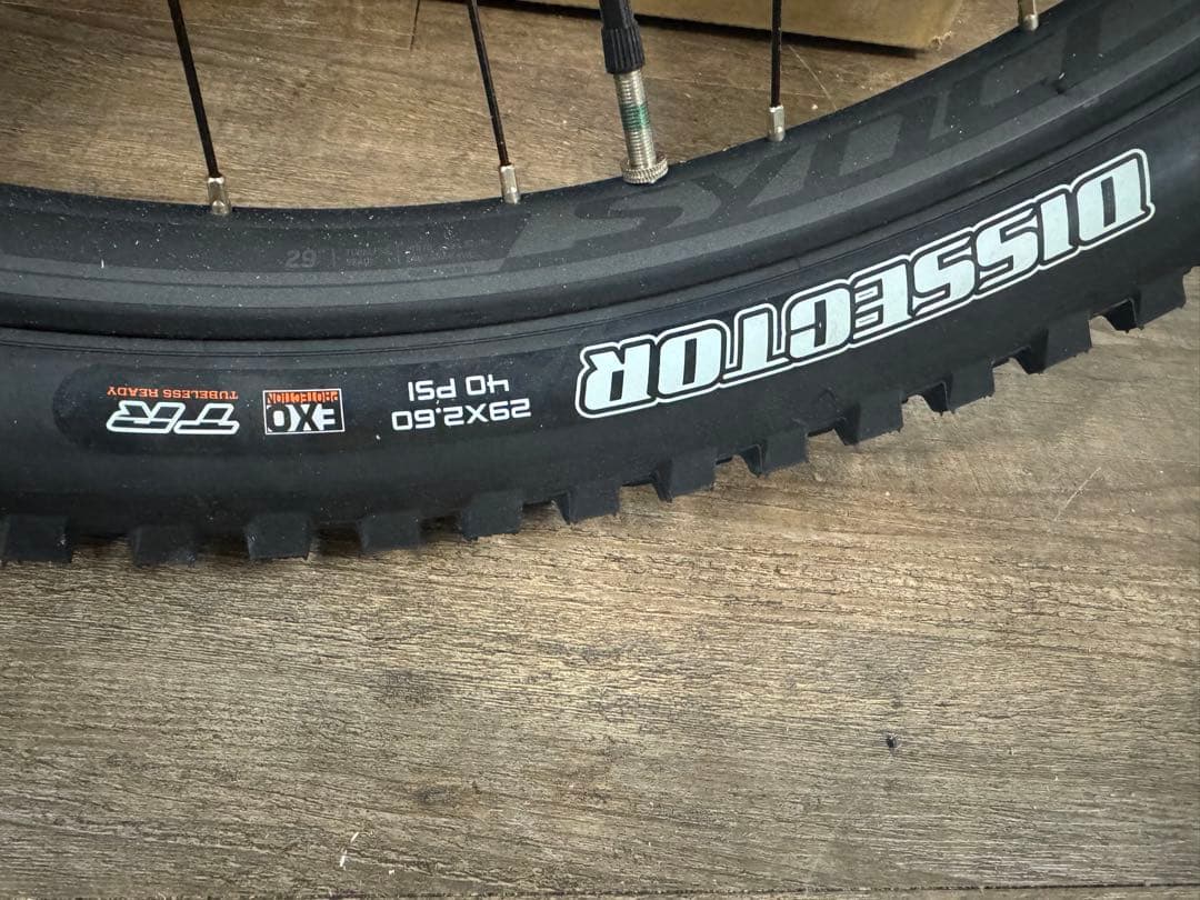 完成車外し MTB 29インチ 前後ホイールセット