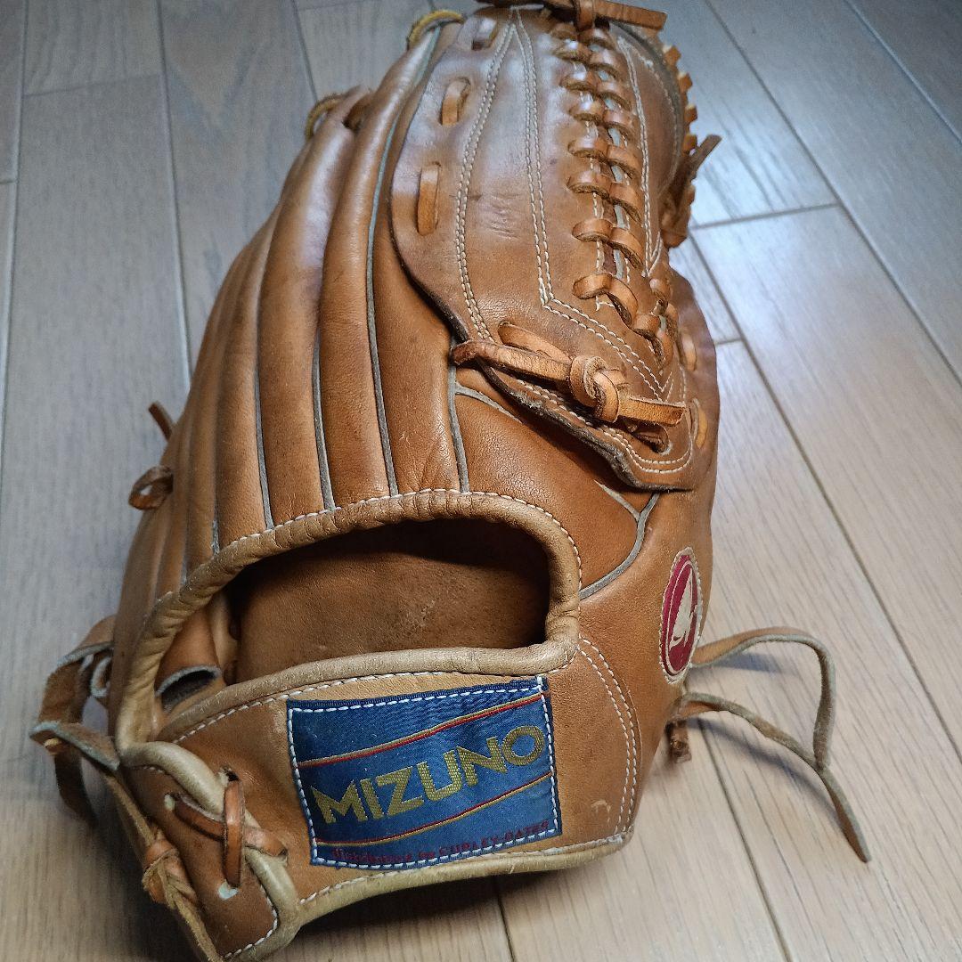【ビンテージ】MIZUNO 硬式グラブ 赤カップ MIZUNO（ミズノ） ミズノ公式限定 野球 グローブ 外野手用 硬式