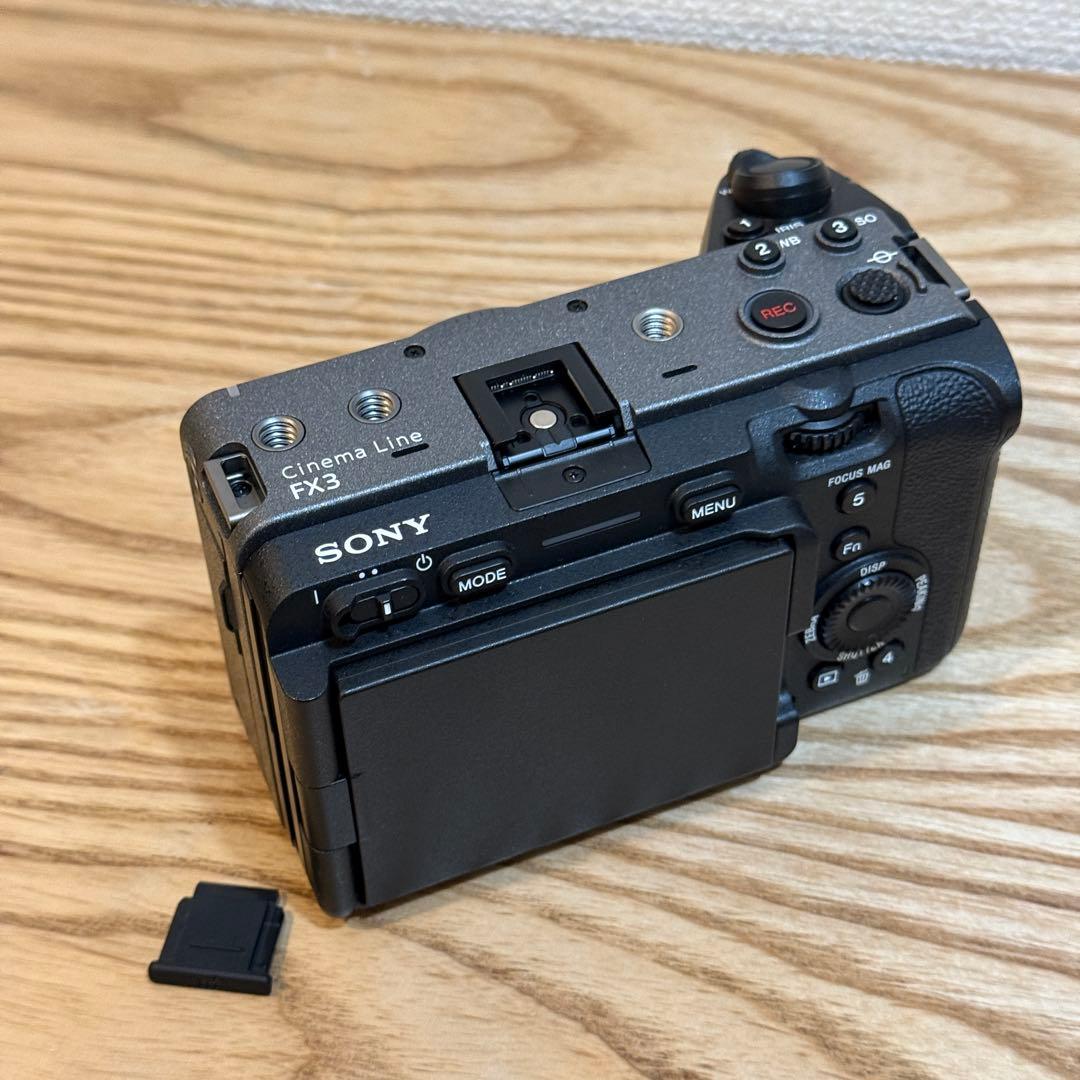 お買い特】SONY FX3 本体＋XLRハンドルユニット+純正バッテリー6個