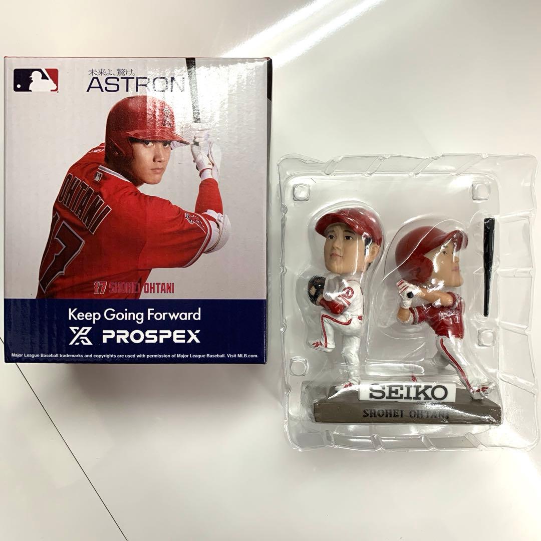 大谷翔平☆二刀流ボブルヘッド SEIKO アストロン PROSPEX 非売品