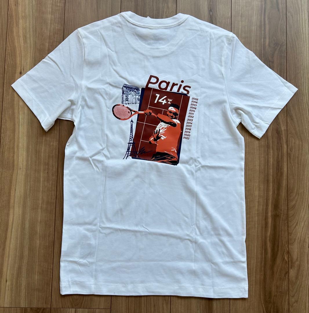 日本未発売】ナイキ ナダル 全仏14勝記念限定Tシャツ ラファナダル