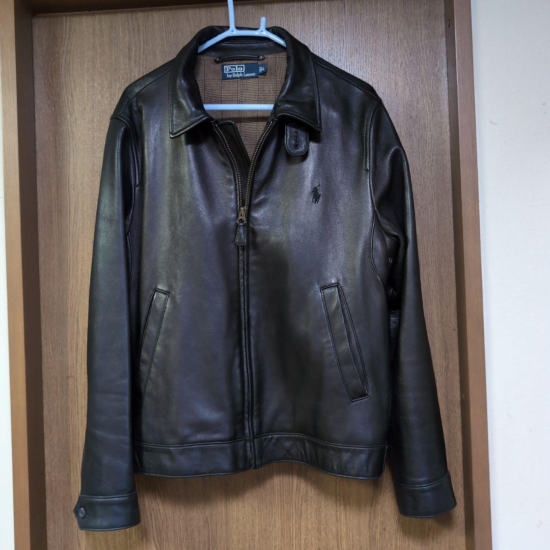 更に最終値下げ！早い者勝ちです ラルフローレン　ラムレザージャケット羊革 極美品 中古・古着通販】POLO RALPH LAUREN (ポロ・ラルフローレン