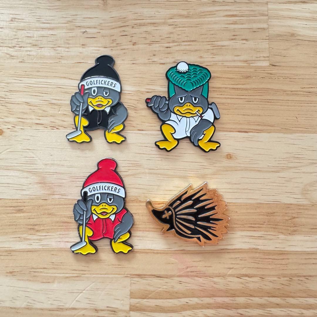 クラブハウスClubhaus ゴルフィッカーズ golfickers マーカー 新品