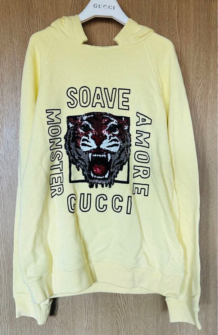 GUCCI チルドレン　　スパンコールパーカー GUCCI（グッチ） GUCCI KIDS キッズ パーカー 737393 XJFKZ ガールズ