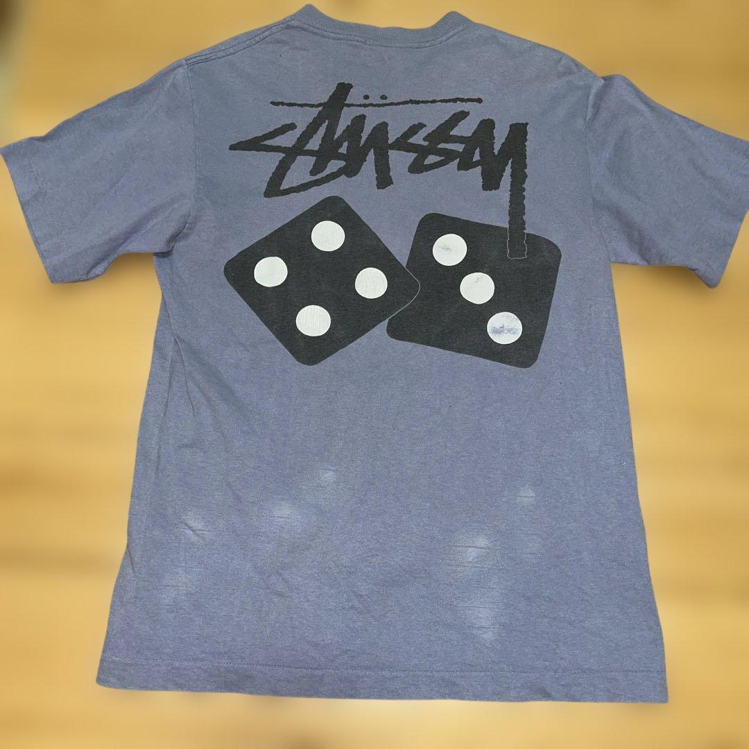 み*様 80s Old Stussy ダイス ロゴTシャツ み*様 ロゴTシャツ
