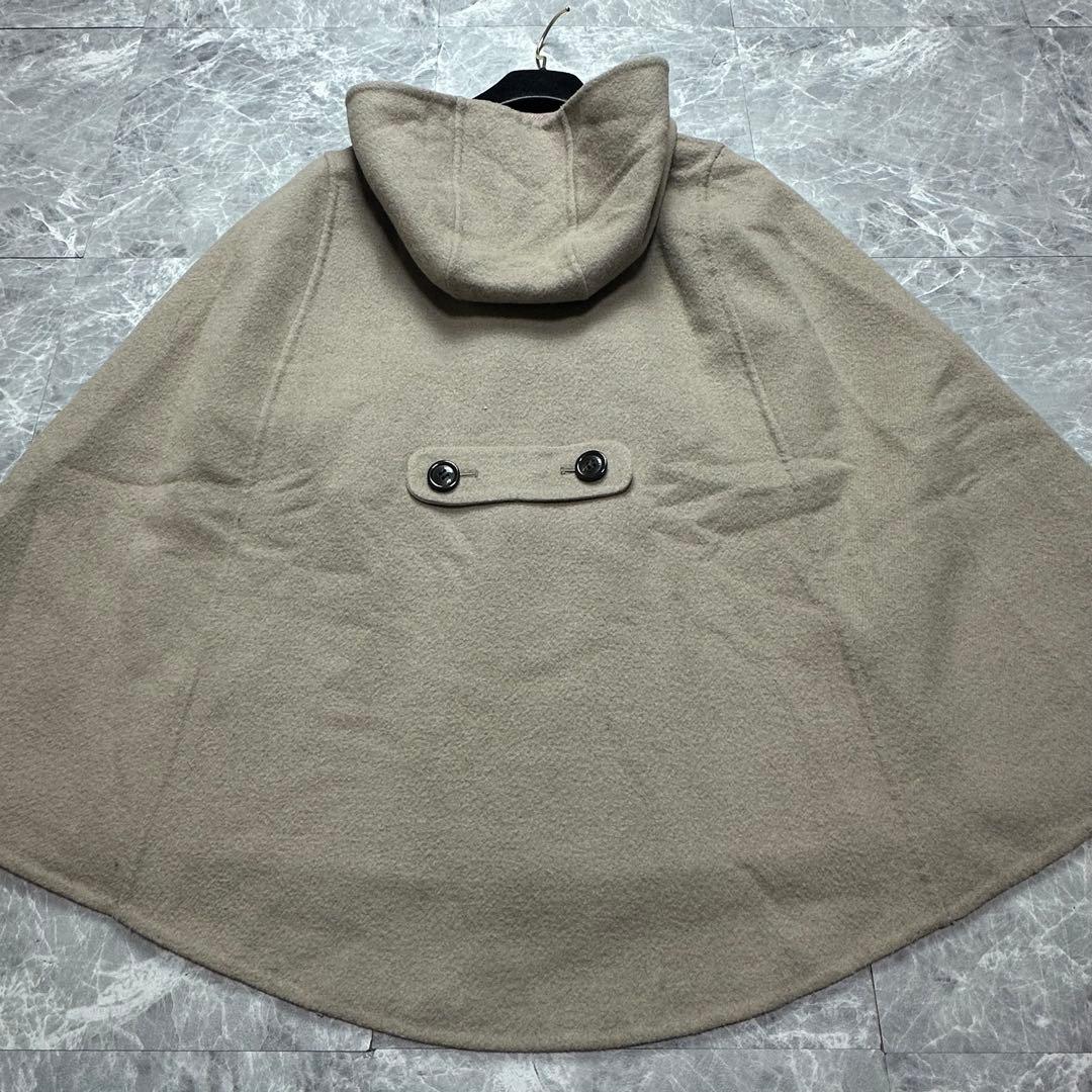 ブルーレーベルクレストブリッジ♡ 両面 リバーシブル ケープコート