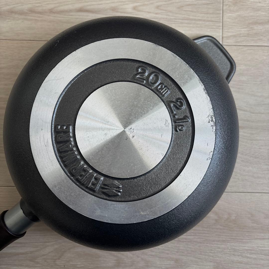 EVERWARE エバーウェア 味わい鍋 片手20cm（2.1ℓ / 3合)