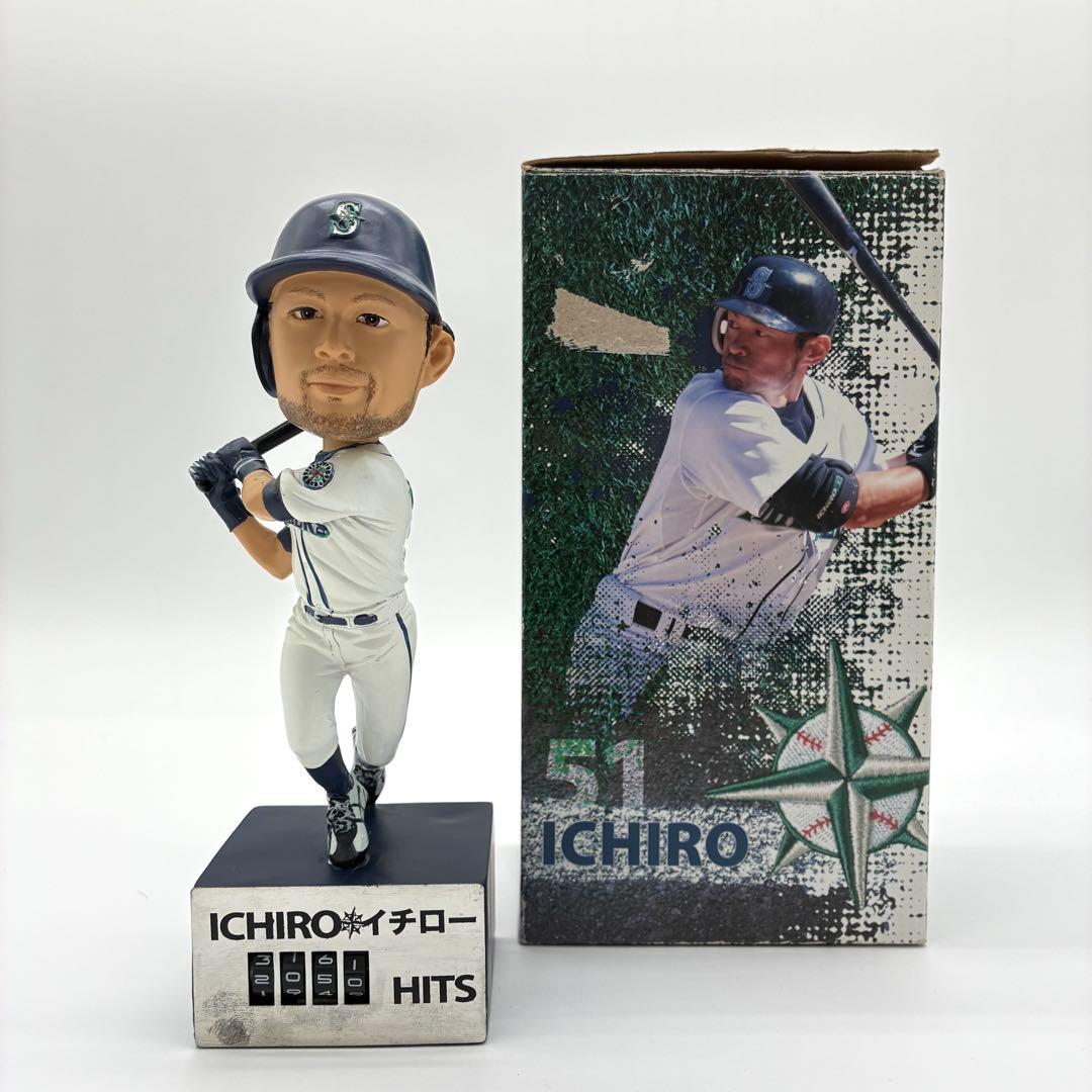 殿堂入り✨ イチロー 球場配布 ヒットカウンター ボブルヘッド 2011 ☆激レア☆イチロー ヒットカウンター ボブルヘッド マリナーズ 2011
