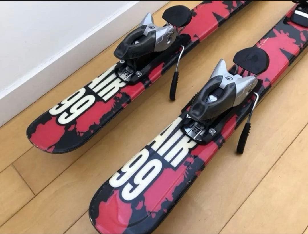 AIRWALK スキー板 99㎝ピンディング付き ショートスキー ファンスキー