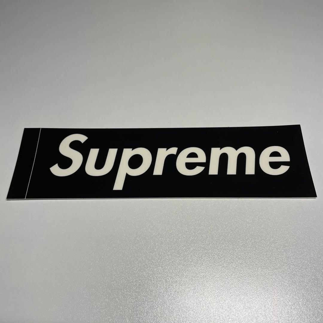Supreme ボックスロゴステッカー ブラック Box Logo シュプリーム