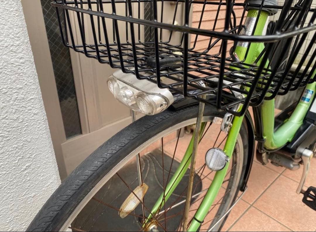 YAMAHA PasNatura 8.7Ah グリーン 充電器付属　引き取り限定