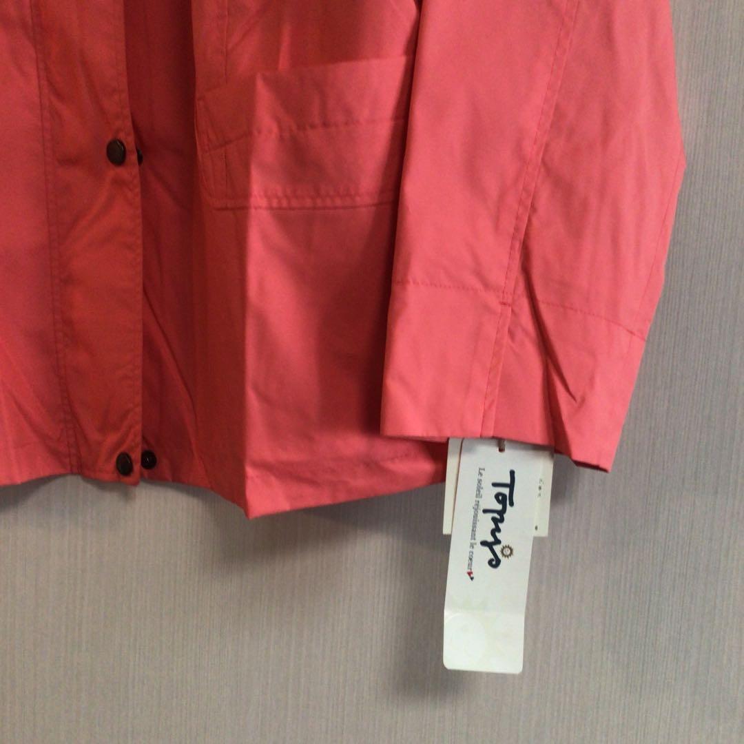 秋物特価♡美品❤️トピーズ ふんわり襟ナイロンジャケット コーラル