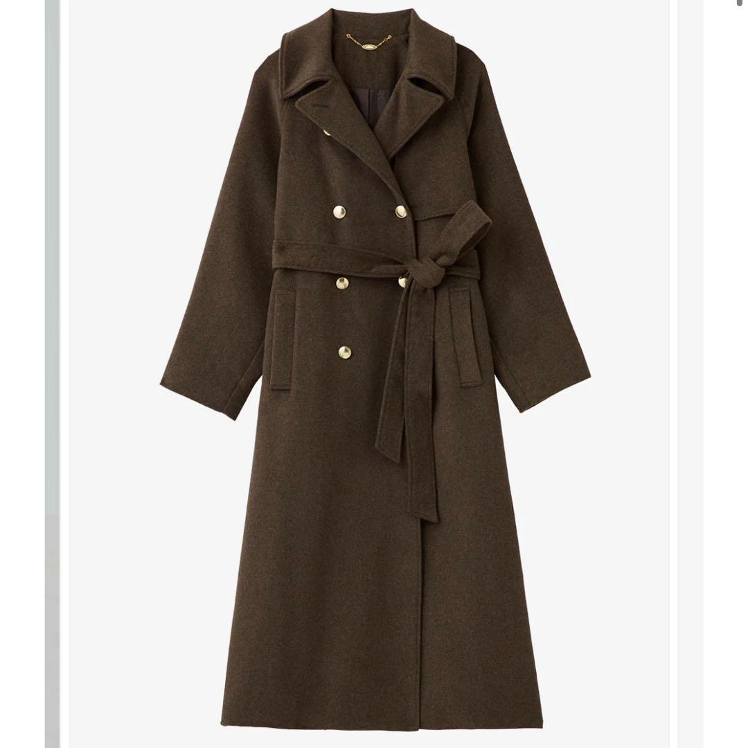 美品✨ZILLI ジリー カシミヤ100% ダブルチェスターコート 黒 M 定価