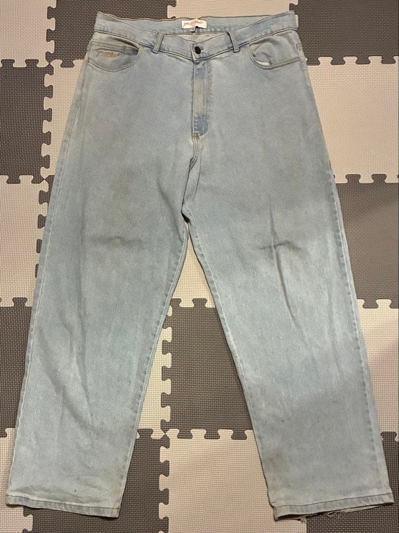 yardsale（ヤードセール）ライトブルー スーパーバギーデニム - メルカリ