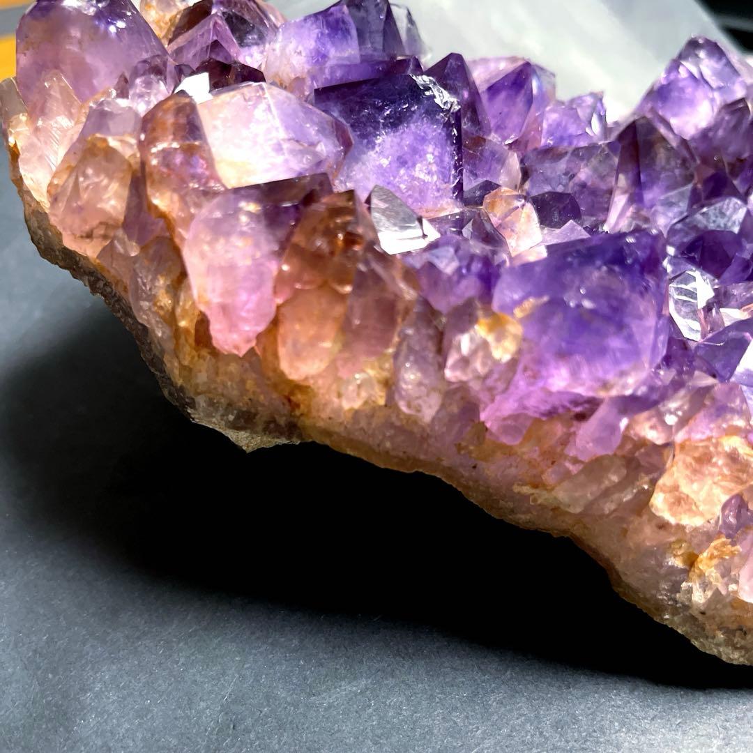 大粒！ アメジストクラスター　天然石　原石　3.6kg 貴重