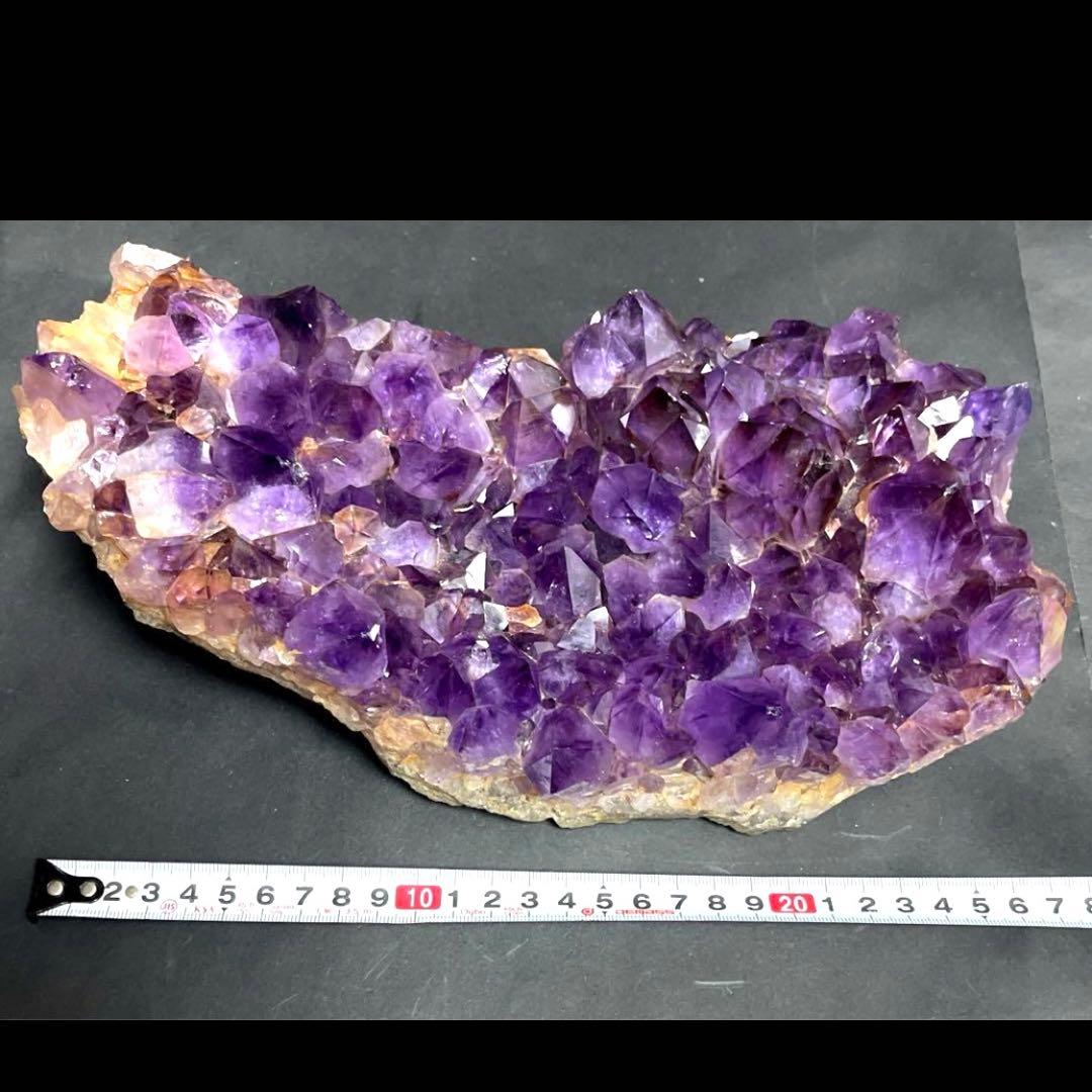大粒！ アメジストクラスター　天然石　原石　3.6kg 貴重