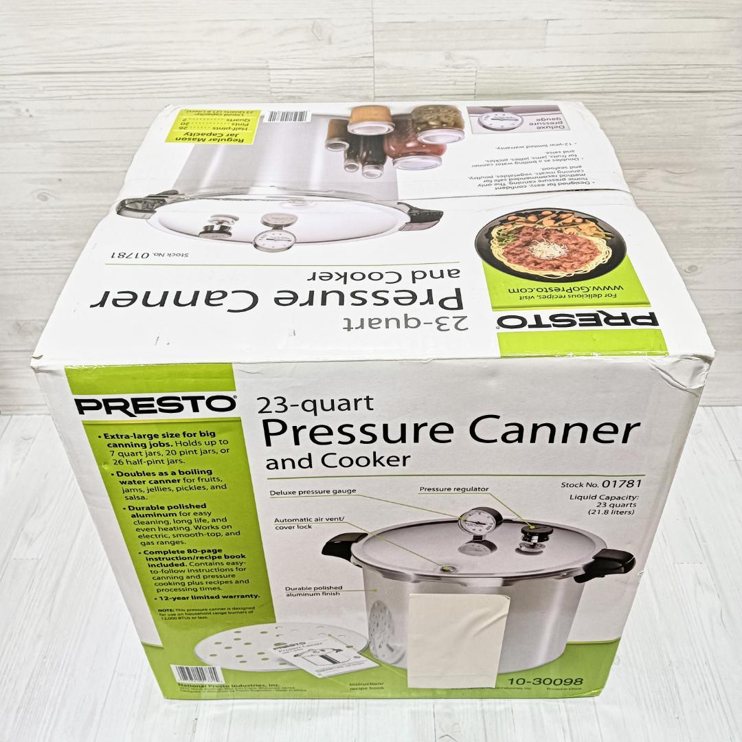 未使用】PRESTO Pressure Canner アルミニウム 圧力鍋